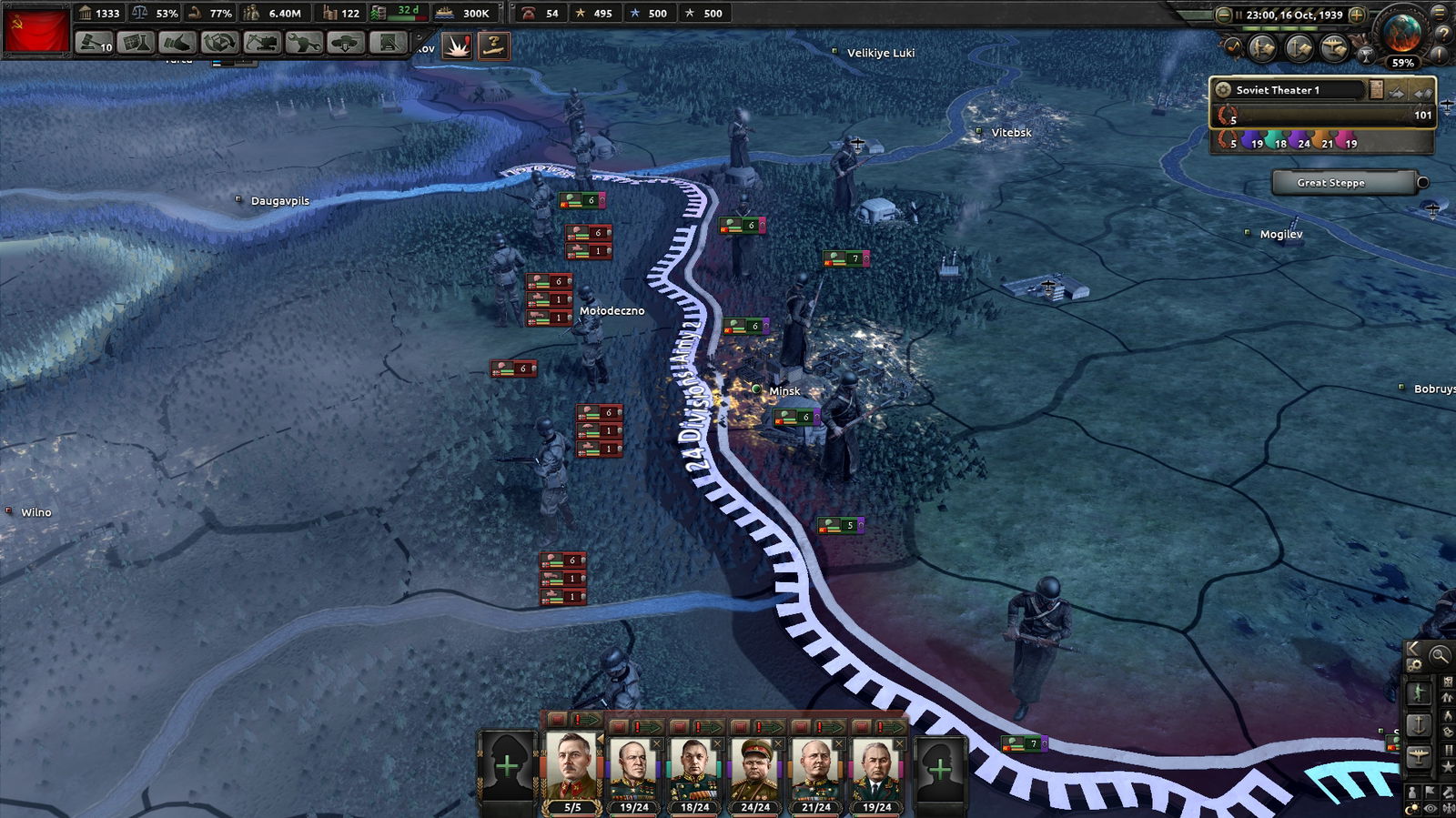 Hearts of Iron IV es un gran juego de estrategia centrado en la Segunda Guerra Mundial.