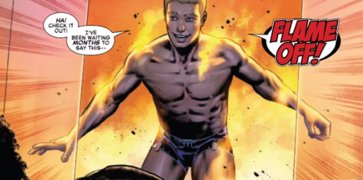 La Antorcha Humana recibe un cambio que no te esperas