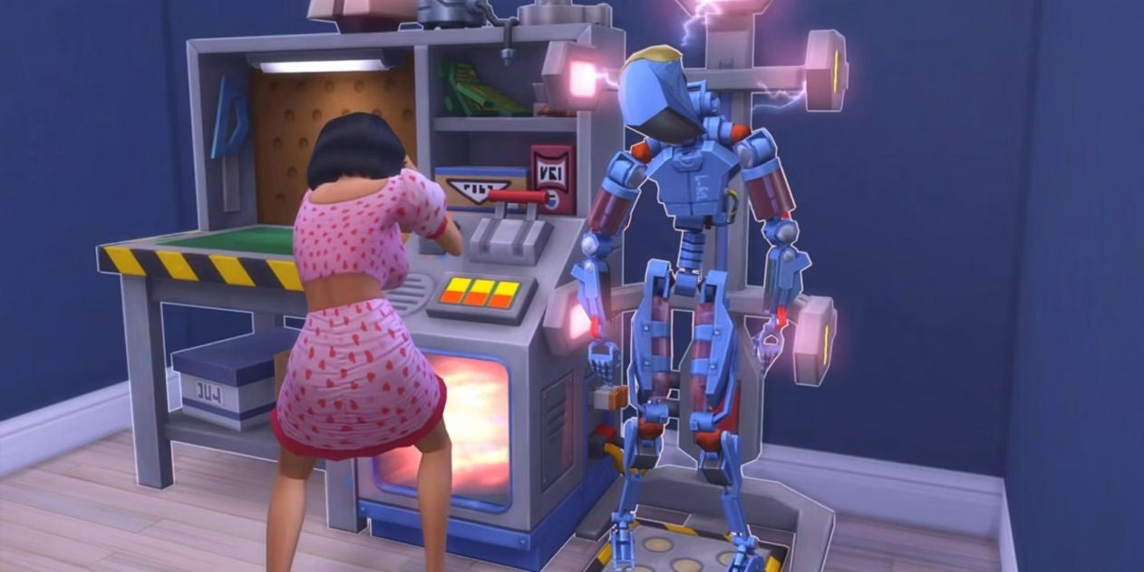 Los Sims con robótica pueden construir un Sim Robot