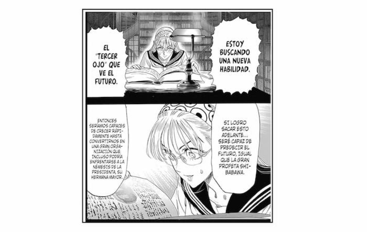 Psykos se enfocó en aprender la habilidad del Tercer Ojo y de esta manera poder ver el futuro