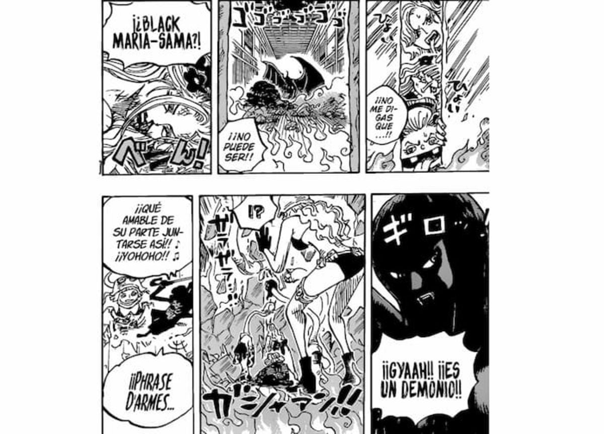 ¿Habrá despertado Nico Robin los poderes de su Fruta del Diablo? ya que esta transformación a simple vista se ve aterradora y muy poderosa
