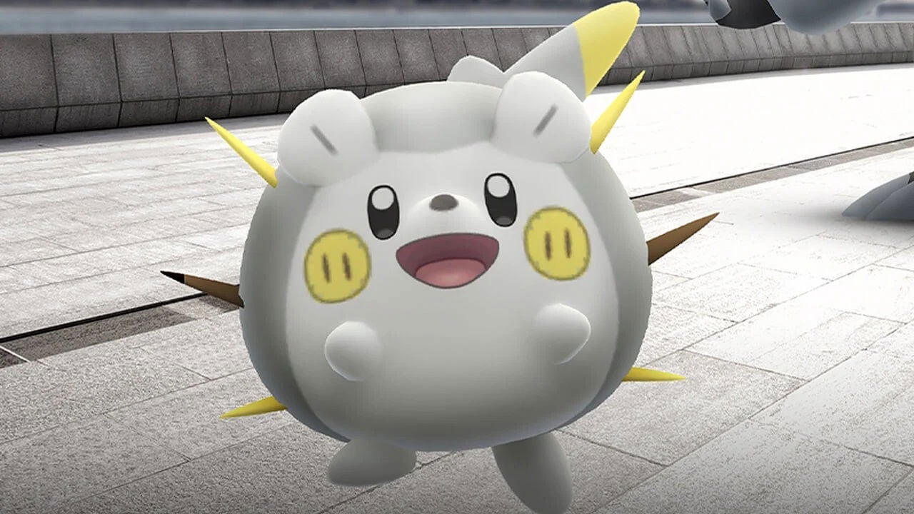 Togedemaru en su artwork de Pokémon GO