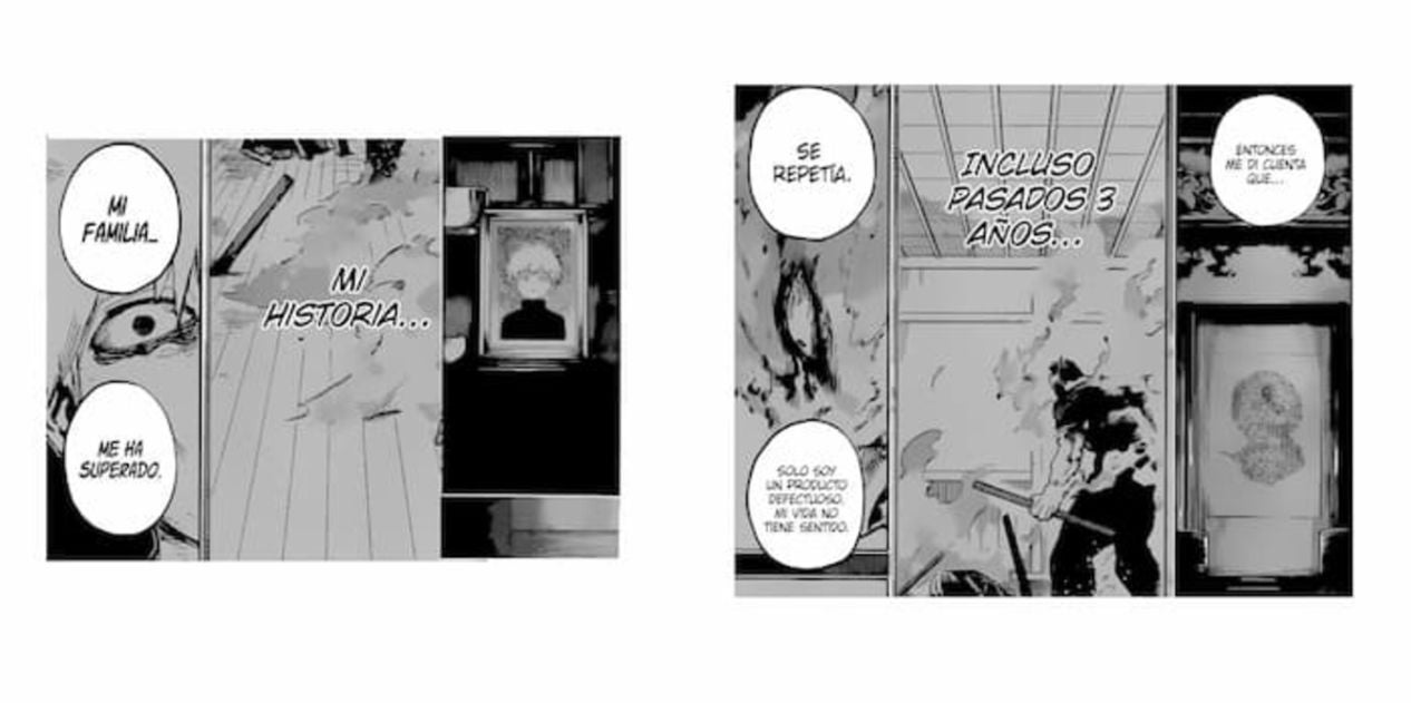 Touya se ha dado cuenta que su familia lo había superado y que Endeavor seguía repitiendo el mismo patrón de abusos con Shoto