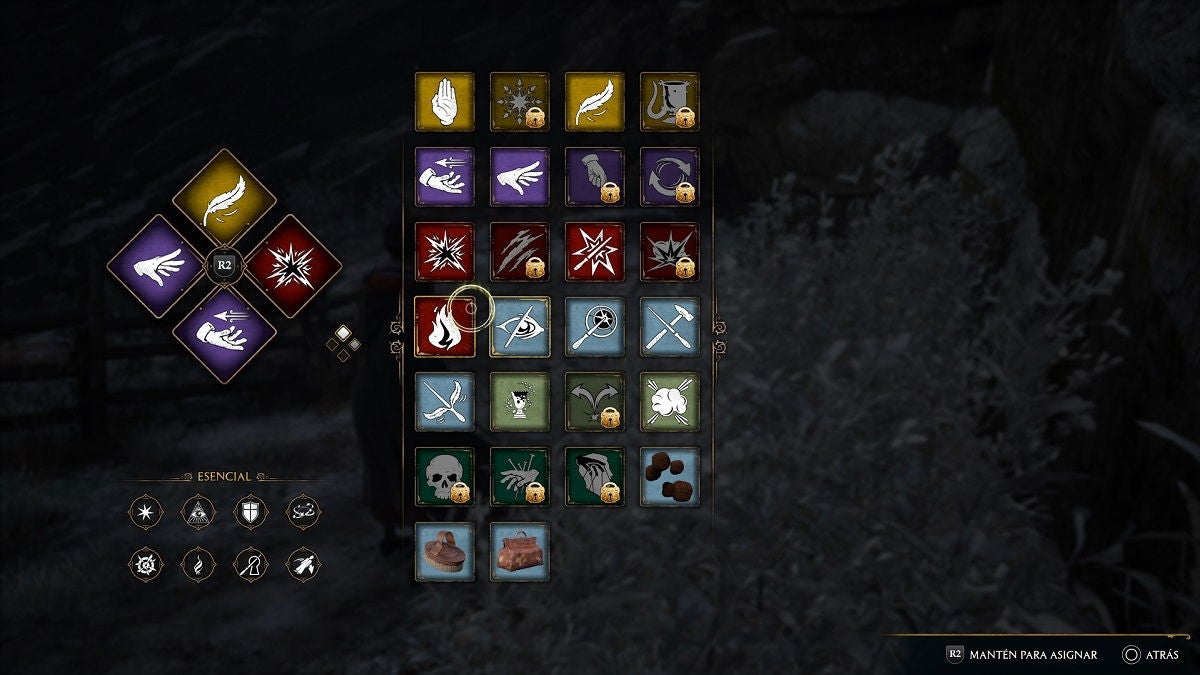 Hay multitud de hechizos disponibles en las primeras horas de juego