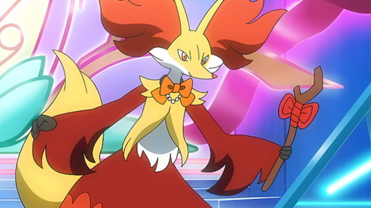 Delphox tiene un diseño muy elegante, pero también tiene grandes habilidades psíquicas