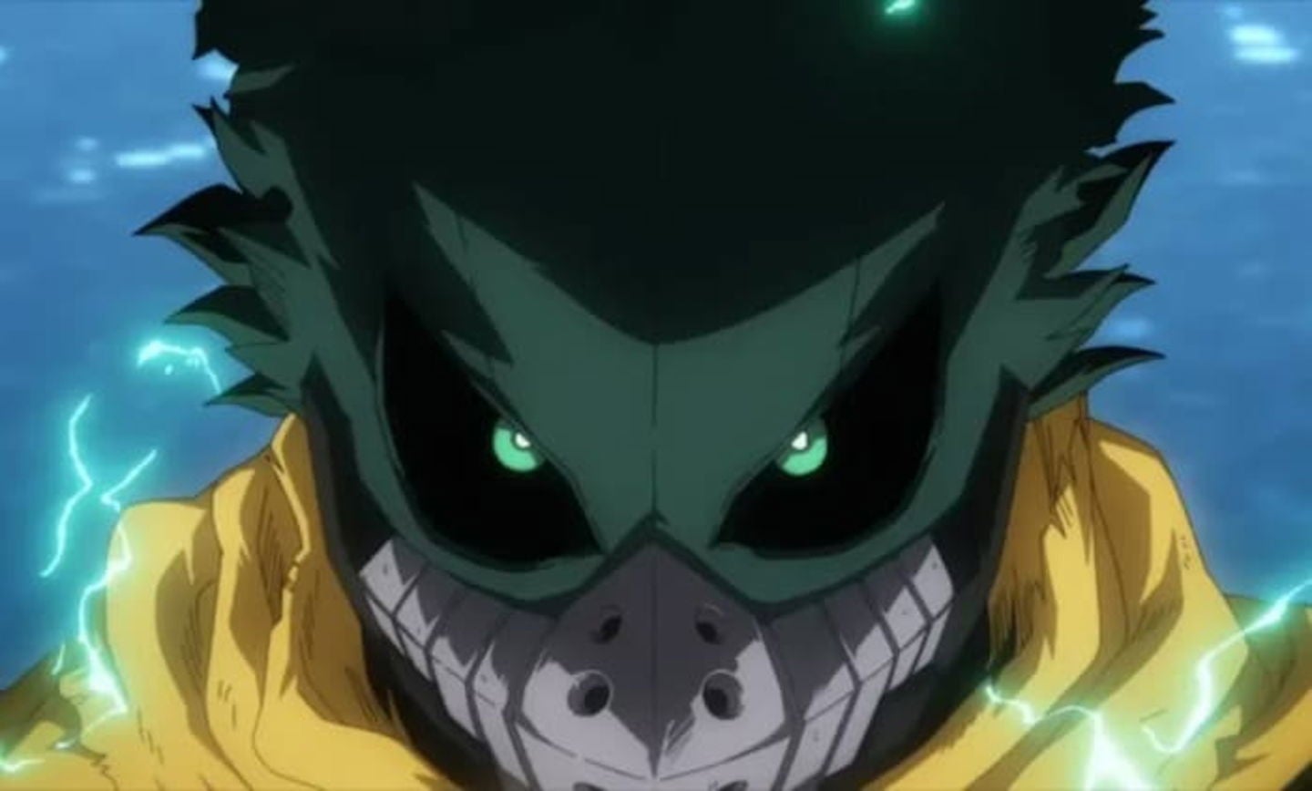 El nivel de poder de Deku se ha aclarado