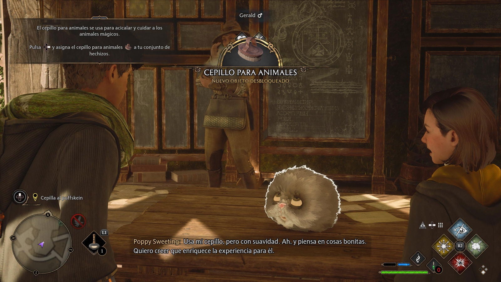 Podremos cepillar e incluso alimentar a una multitud de animales fantásticos