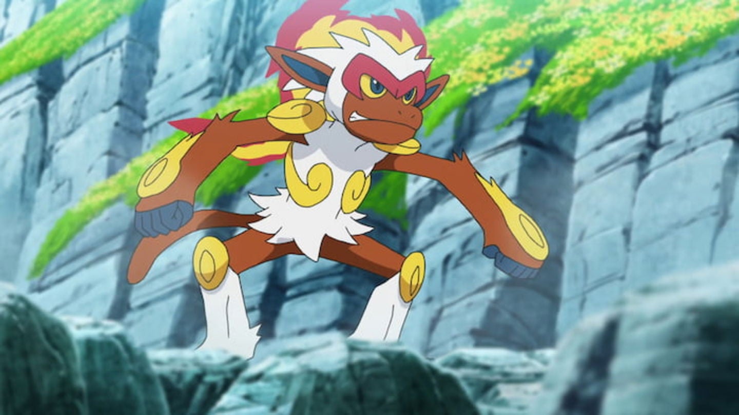 Infernape es un Pokémon de fuego muy poderoso