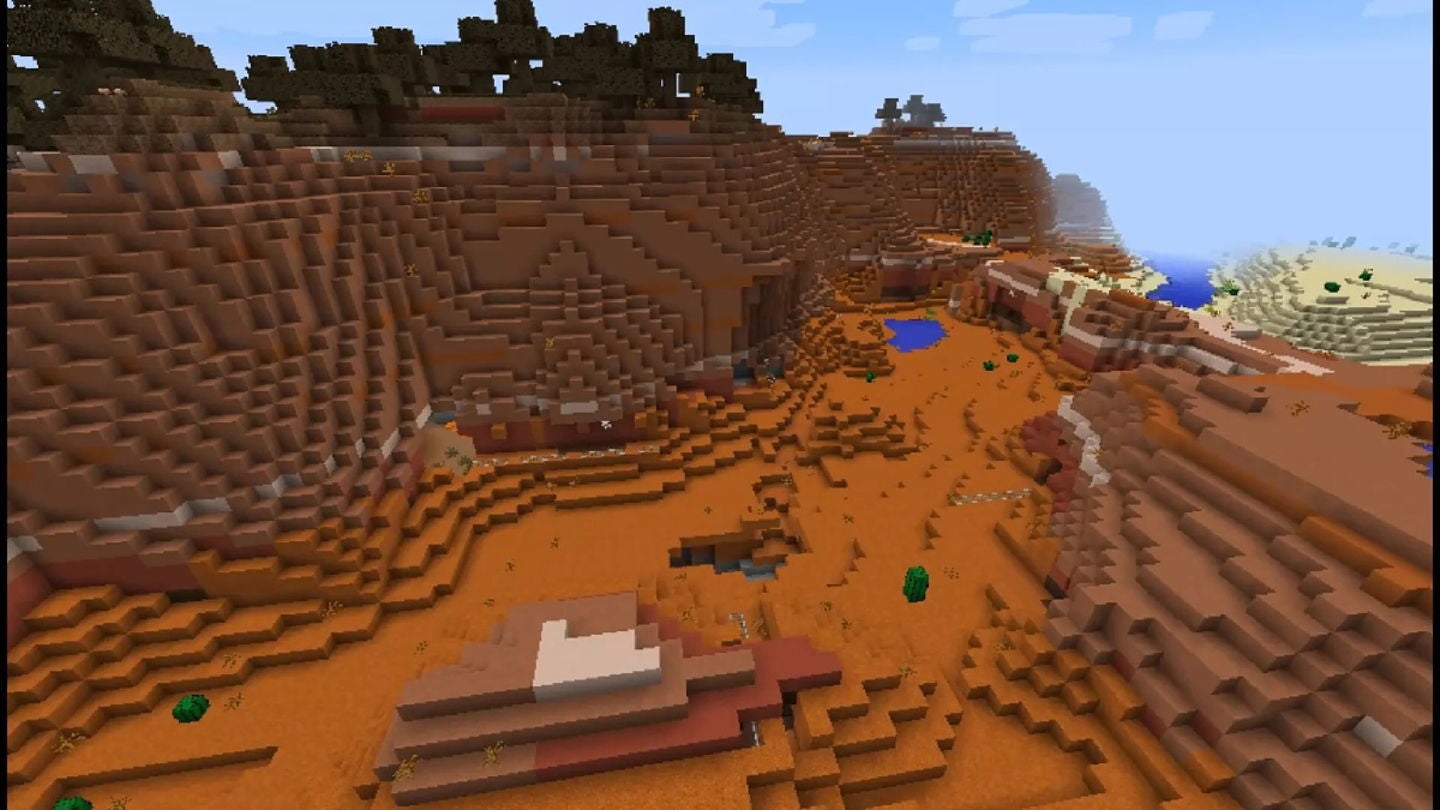 El bioma de mesa es el más raro de encontrar