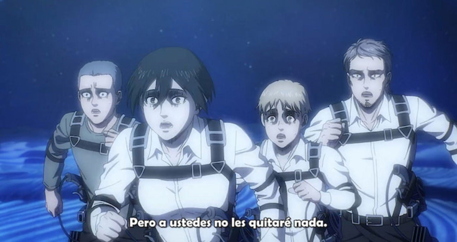 Eren diciéndoles a sus amigos que no planea quitarles la libertad ni el libre albedrío de decidir por sí mismos