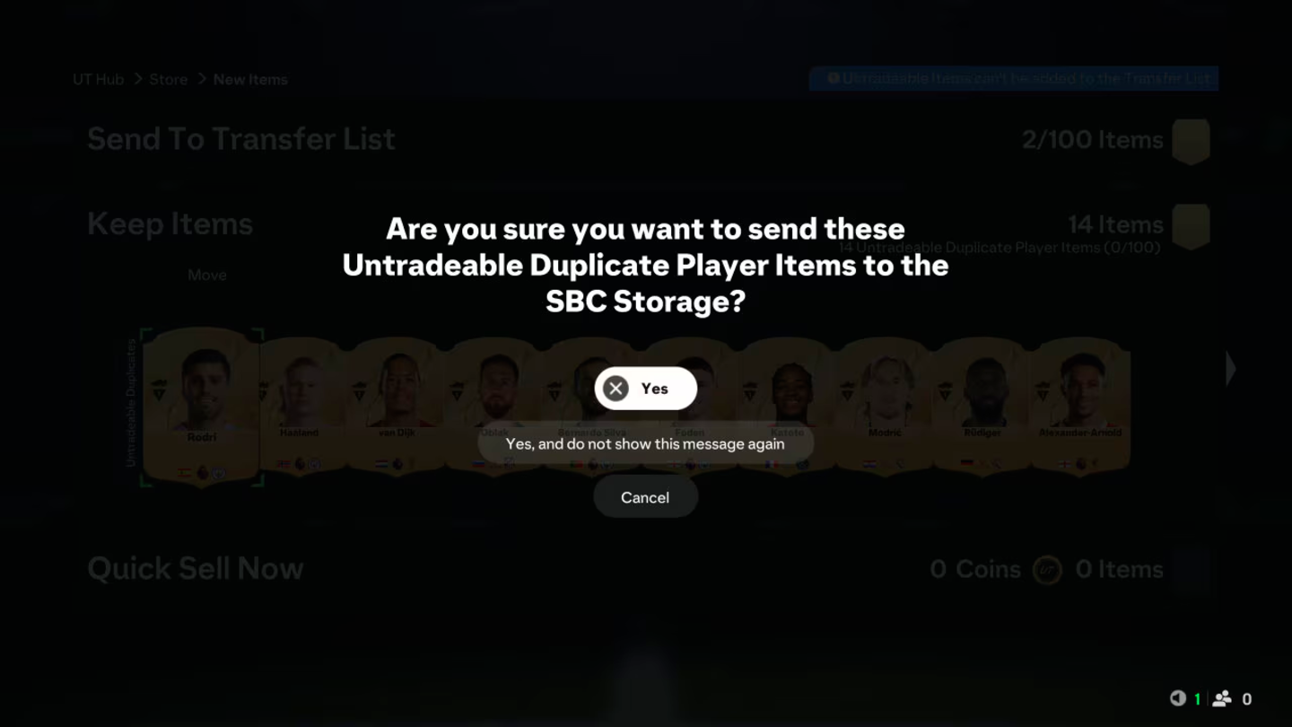 Ahora hay un mazo para almacenar los jugadores reptidos