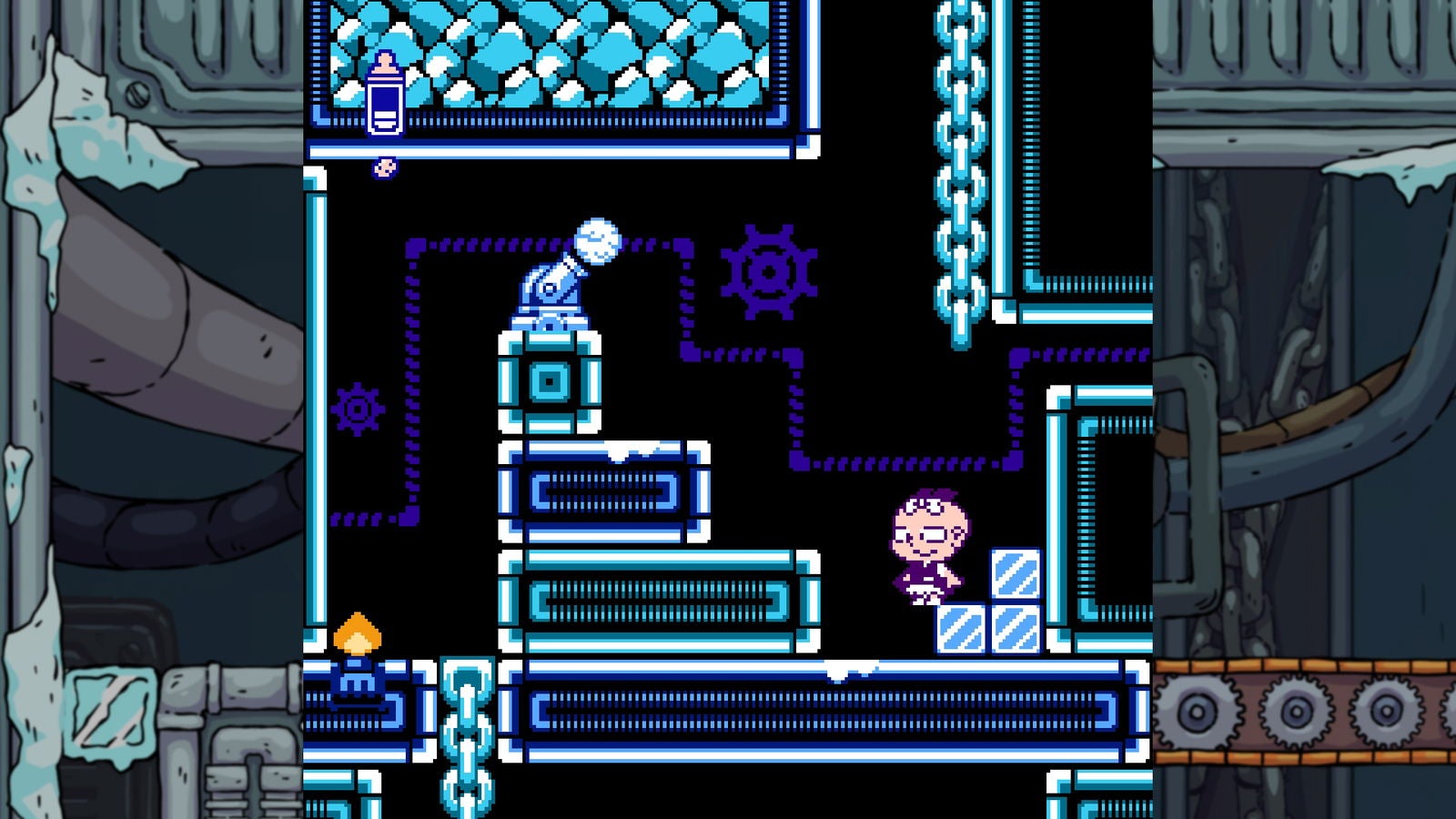 Los más nostálgicos amarán el modo 8 bits