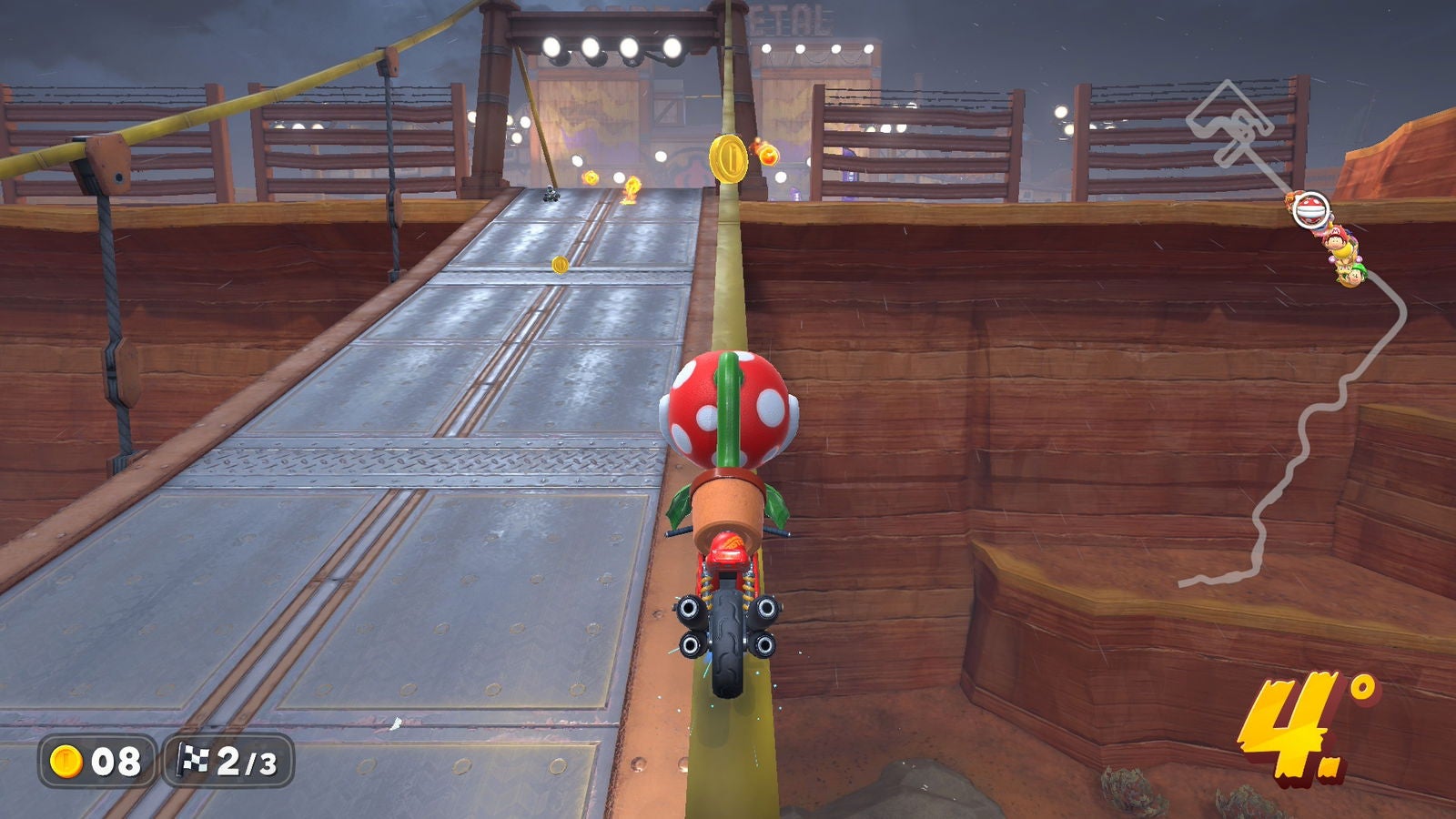 La conducción sobre raíles es una gran novedad.