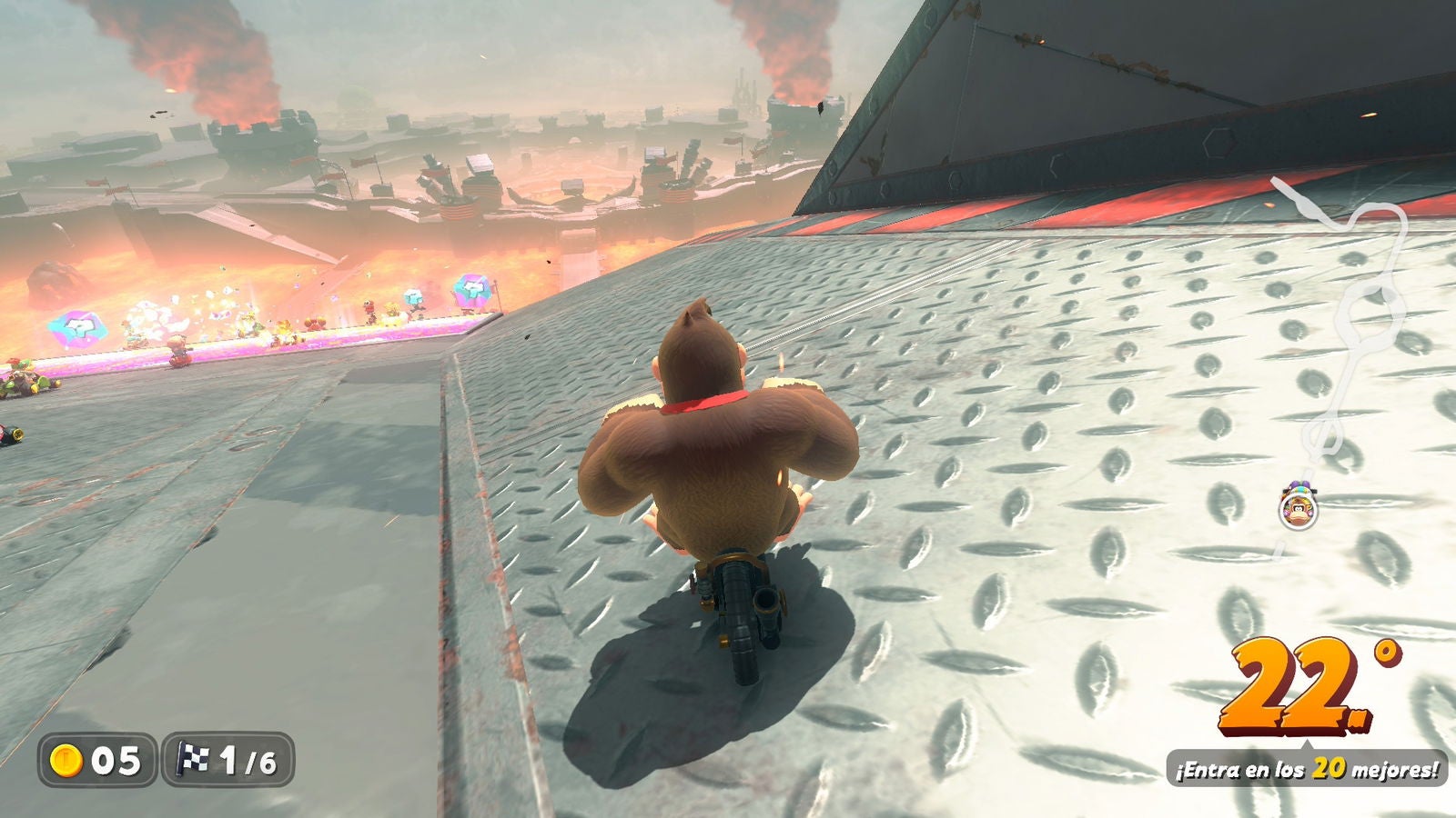 El modo supervivencia es pura tensión.