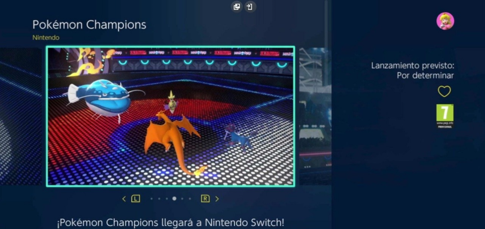 Pokémon Champions en la eShop de Nintendo Switch