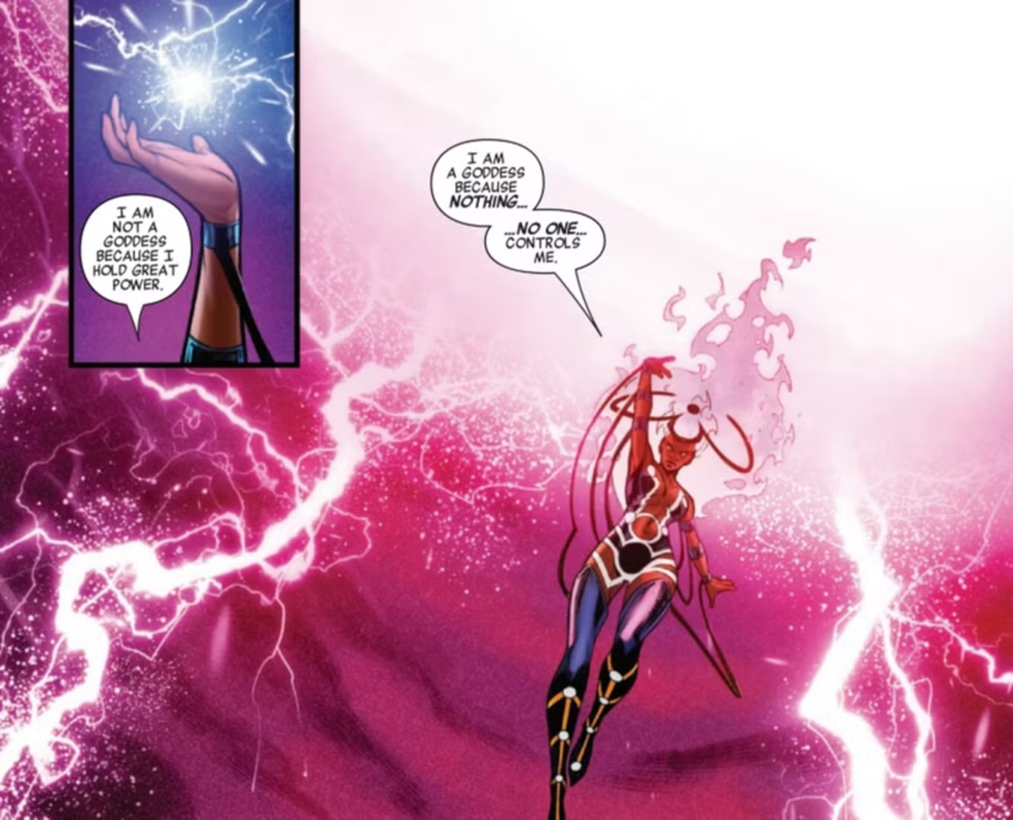 Tormenta desata todo su poder en su enfrentamiento contra Infinity