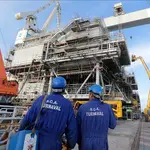 Astilleros de Navantia en Puerto Real (Cádiz)