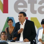 El candidato al lehendakari por EH Bildu, Arnaldo Otegi