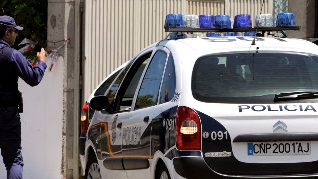 Un coche de la Policía Nacional