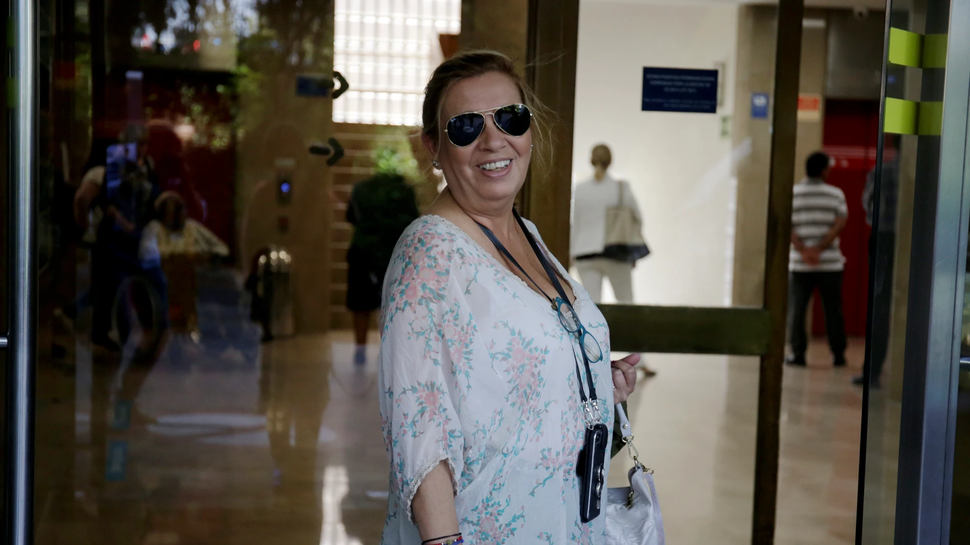 La presentadora sigue ingresada