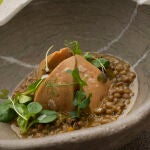 Ensalada de lentejas con Foie Gras 