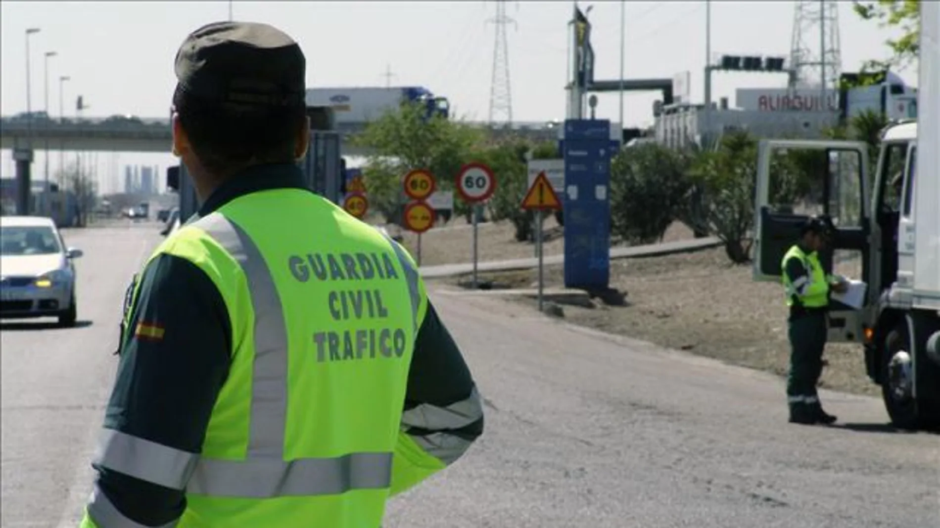 Imagen de un agente de la Guardia Civil de tráfico