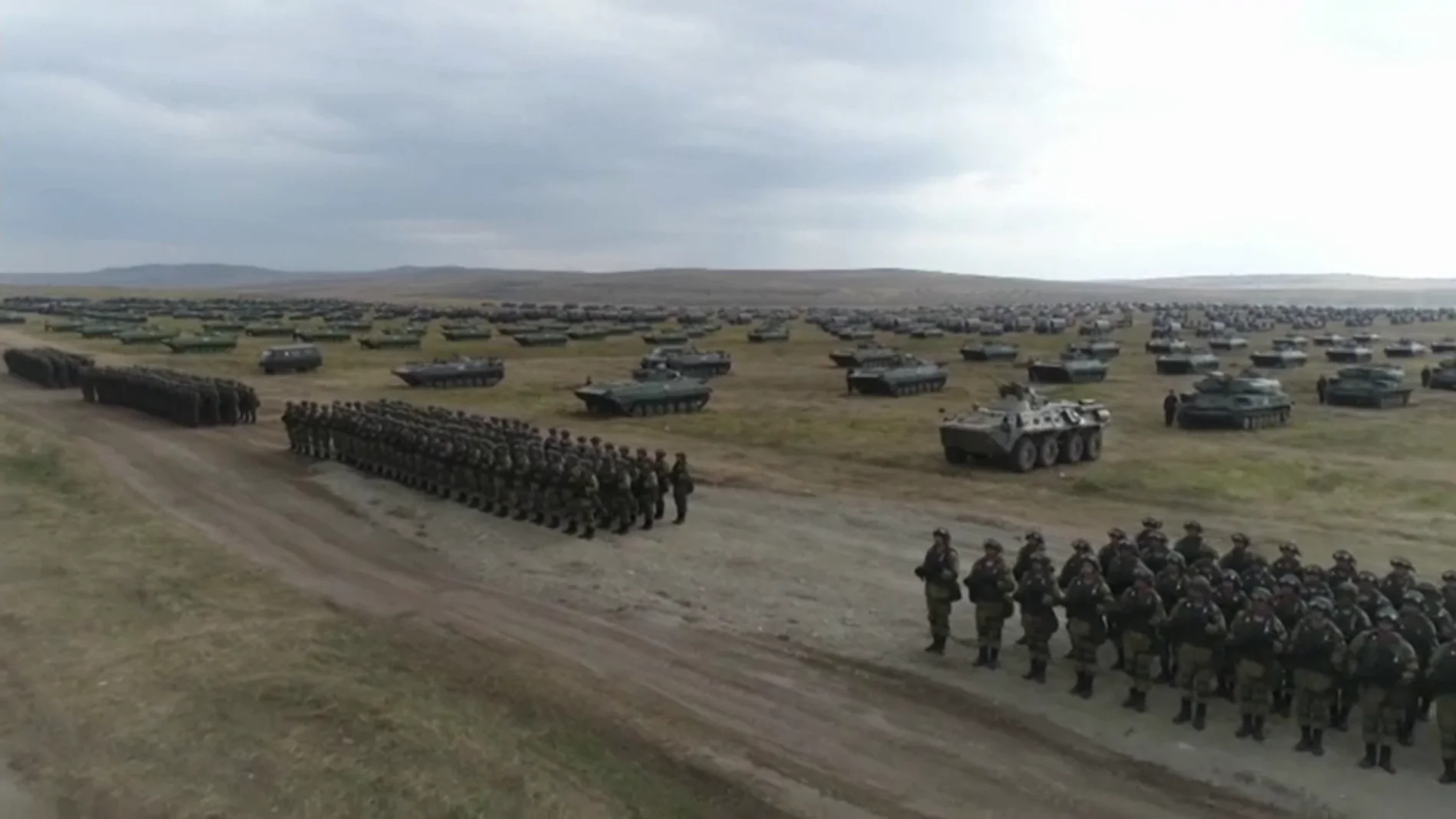 Rusia inicia las mayores maniobras militares desde 1981 con la ayuda de China y Mongolia