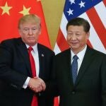 El presidente estadounidense, Donald J. Trump, y el presidente chino, Xi Jinping