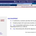 La RAE reconoce su error en la definición de «nacionalidad»
