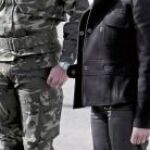 La ministra de Defensa pasó revista a las tropas