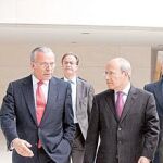 Fainé y Montilla en el Euromed