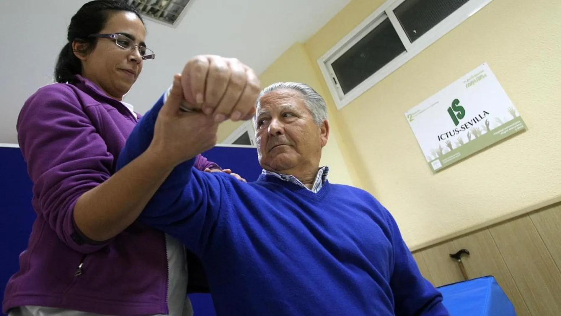 Rehabilitación de un paciente que ha sufrido ictus
