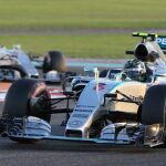 Nico Rosberg, durante la última carrera del mundial de Fórmula 1 en el GP de Emirates