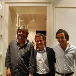 Juan Pablo Simón, Luis Barrero, Fernando Barrero, socios fundadores de inpark