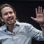 El candidato a la presidencia del Gobierno de Podemos, Pablo Iglesias