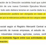 Reproducción del informe policial centrado en el Centro de empresas Riotinto SA, que forma parte del sumario del caso que ha instruido un juzgado de Huelva sobre el presunto fraude en formación