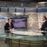 Mariano Rajoy, durante su entrevista