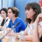 La alcaldesa presentando el proyecto «Diversidad en corto»