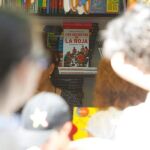 Mucha lluvia y poco Larsson en la Feria del Libro