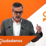 El secretario general de Ciudadanos, José Manuel Villegas. EFE/J.J. Guillén
