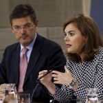 Soraya Sáenz de Santamaría, vicepresidenta del Gobierno