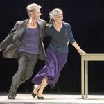 Mikhail Baryshnikov y Ana Laguna, durante un momento del espectáculo