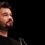 Rufián mostró su apoyo a la presunta 'cabecilla' de los Comités de Defensa de la República (CDR) detenida desde el pasado martes acusada de rebelión y terrorismo