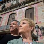 El presidente de Acvot, José Vargas y su mujer, Rosa María Peláez