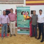 Presentación de los carteles en un acto organizado por la peña taurina de la ciudad turolense