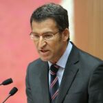 El líder del PPdeG, Alberto Núñez Feijóo