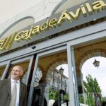 Agustín González, presidente de Caja de Ávila, optimista de cara a este nuevo proceso que afronta su entidad