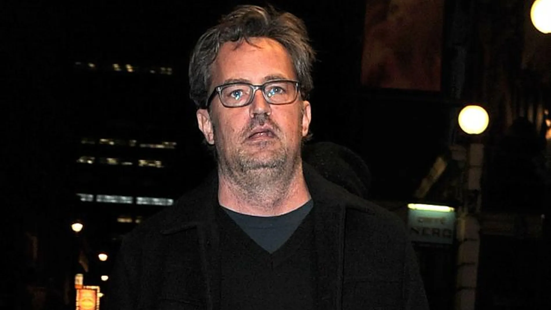El actor Matthew Perry