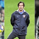 Míchel: en los actos oficiales luce traje, fuera, los combina con vaqueros. En los entrenamientos, Quique Sánchez Flores no se quita el chándal, pero en el terreno de juego, la imagen de «getleman» es inherente a su «look». Guardiola es un icono de moda