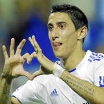 ÁNGEL DI MARÍA ha sido decisivo ante la Real, el Auxerre, el Milan y en las goleadas al Dépor y Racing